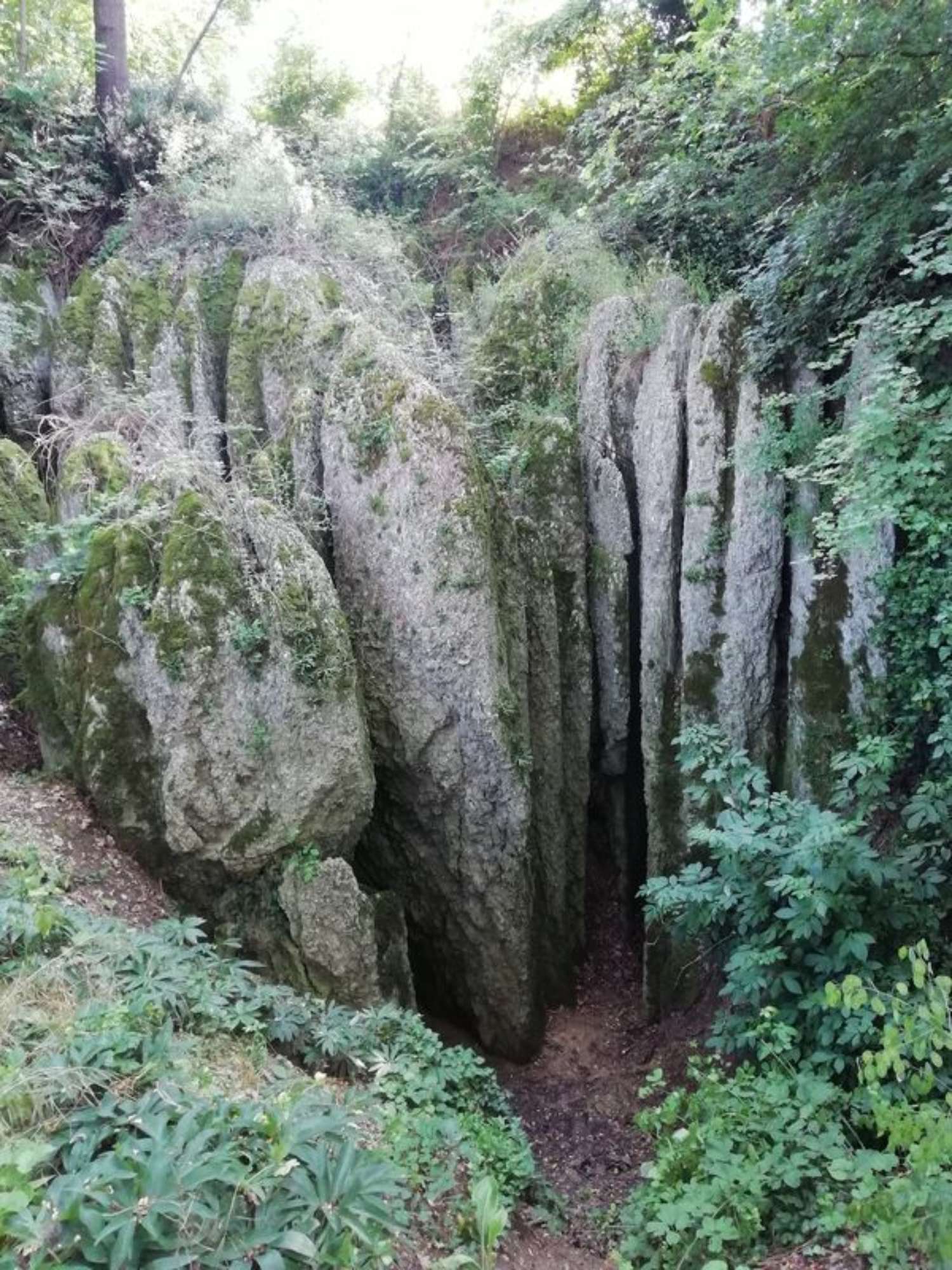 Parco dei Gessi, Buca delle Candele